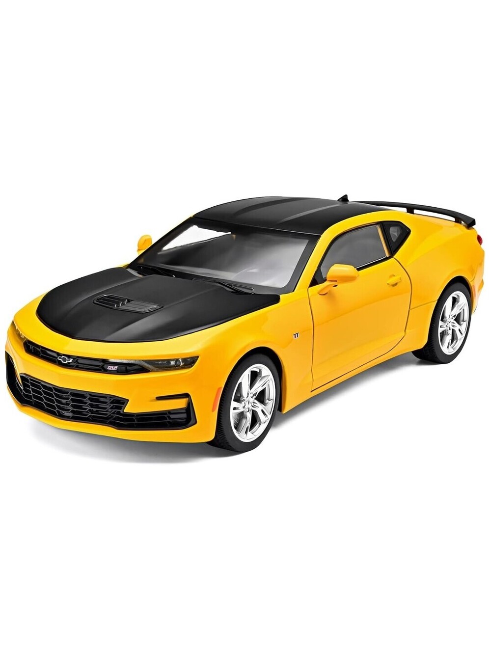 1:18 Scale Chevrolet Camaro Bumblebee Model Car with Alloy Body